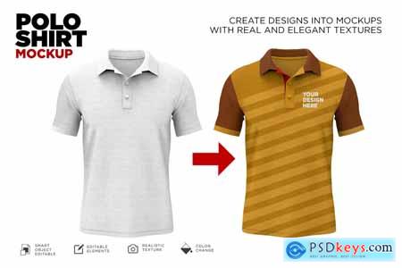 Creativemarket Polo Shirt Mockup 5894833