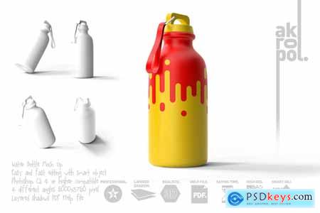 Reusable Water Bottle MockUp 5750685