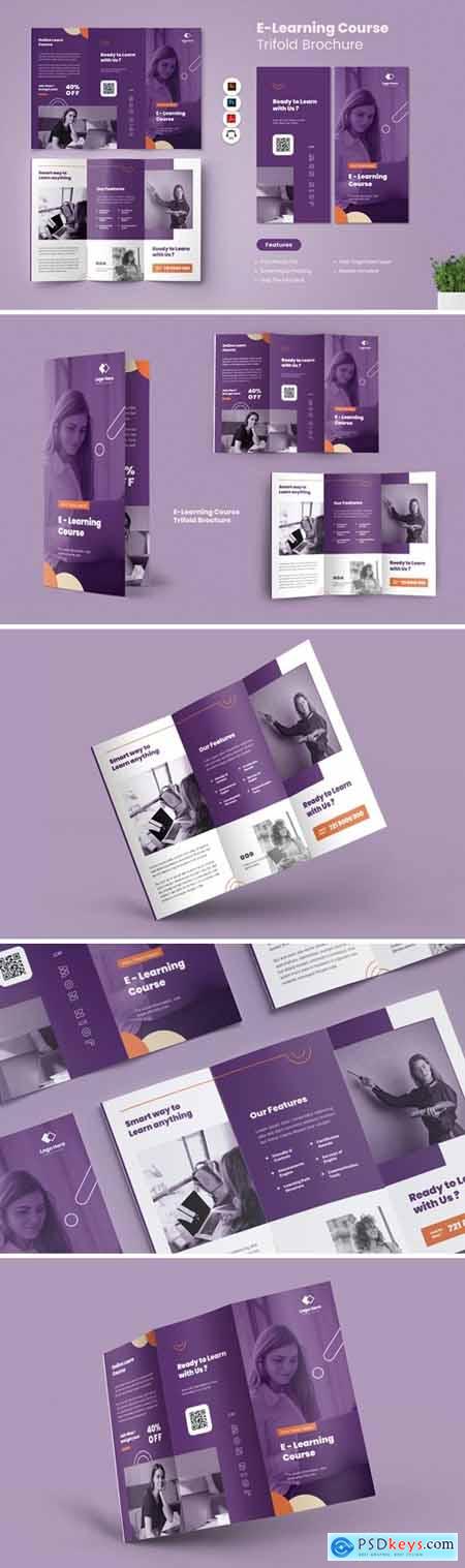 E-Learning Course Trifold Brochure