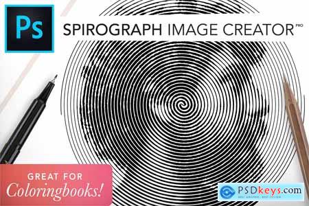 Spirograph Creator for Coloringbooks 5042245