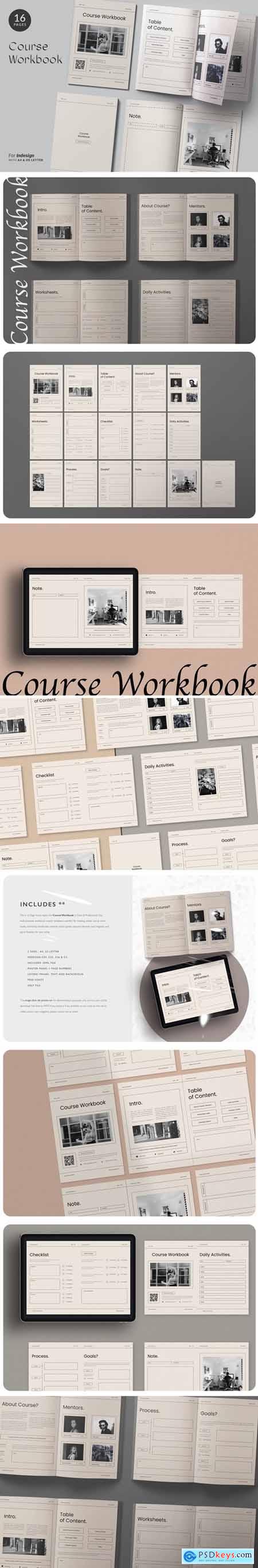 The Course Workbook - Minimal 8MM848V