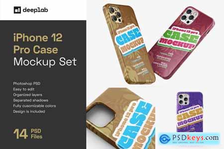 iPhone 12 Pro Case Mockup Set 5912277