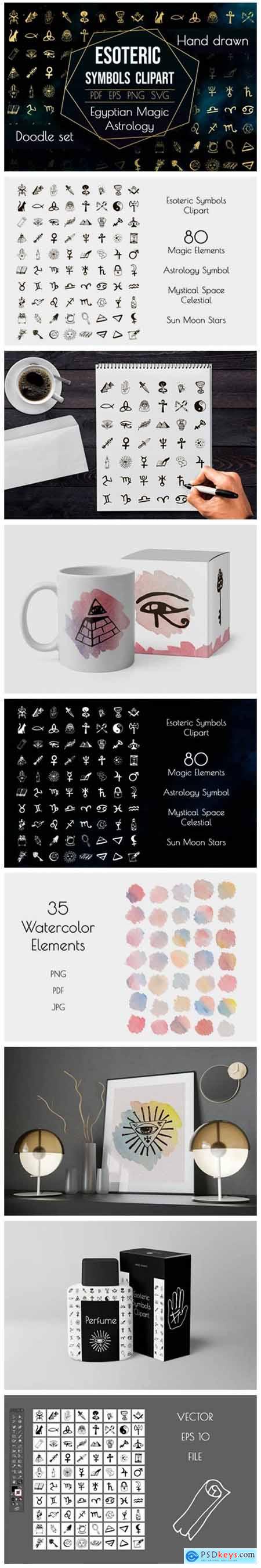 Spiritual Sacred Magic Elements Astrology 7991214