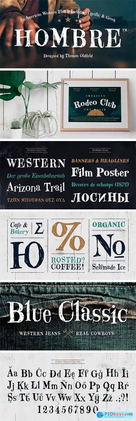 Hombre Font Family