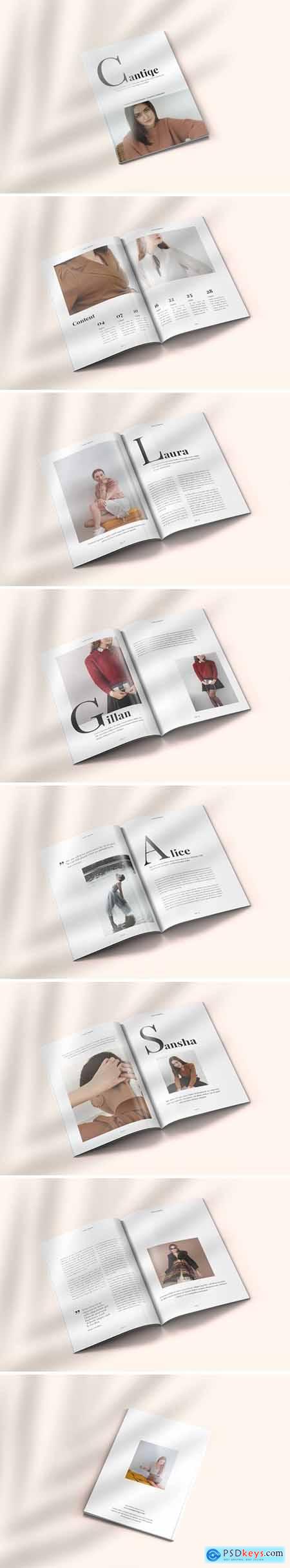 Cantiqe - Magazine Template Indesign