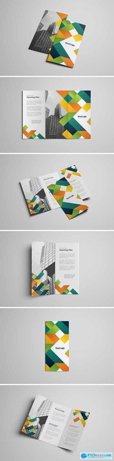 Colorful Pattern Trifold