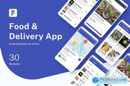 Food & Delivery App UI Kit