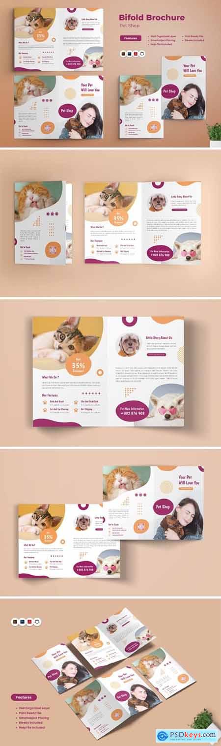 Pet Shop Bifold Brochure