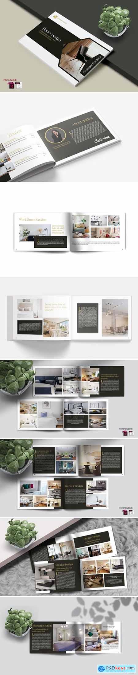 HOME DESIGN - A4 Interior Print Template