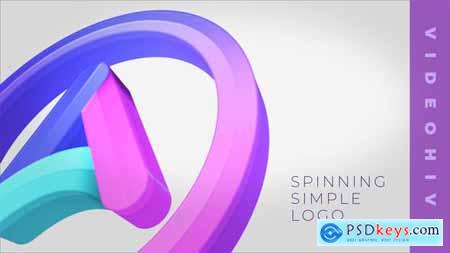 Spinning Simple Logo 24599833