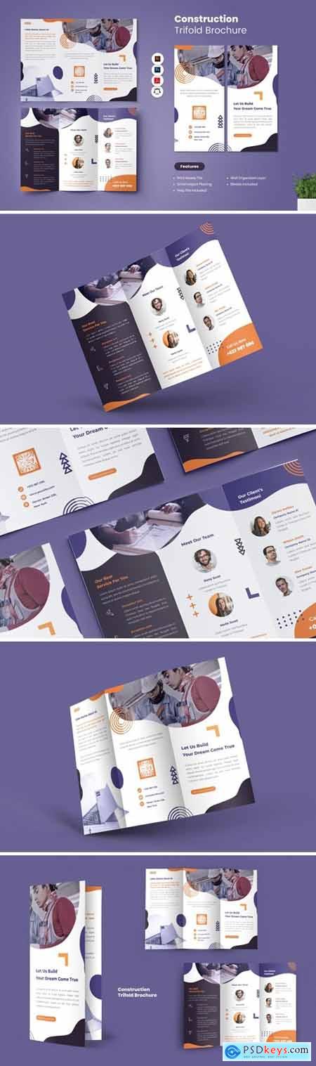 Construction Trifold Brochure