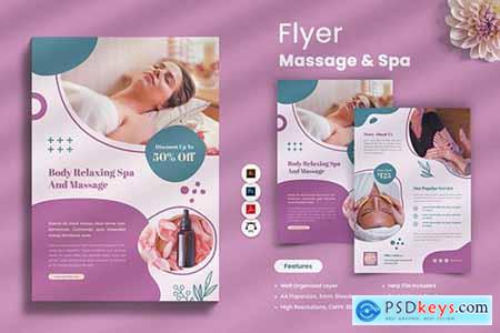 Massage & Spa Flyer