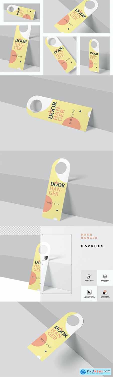 Door Hanger Mockups - V2