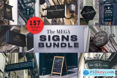 The Mega Signs Bundle 3752319