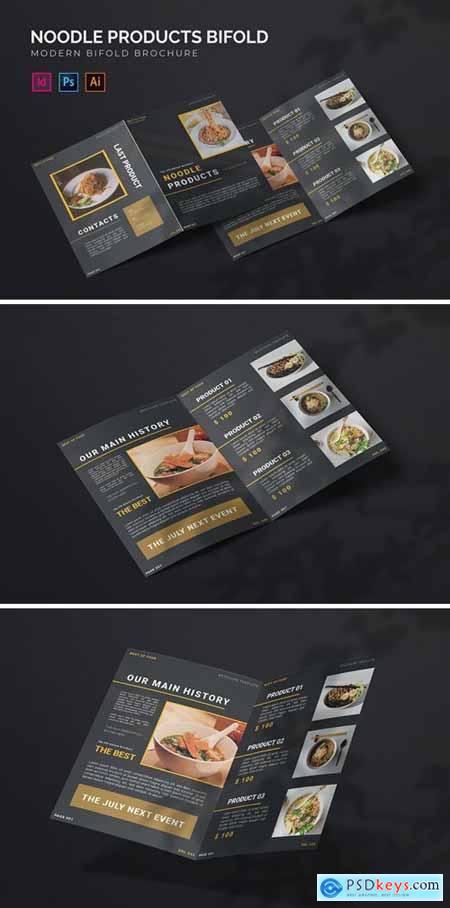 Noodle Products - Bifold Brochure