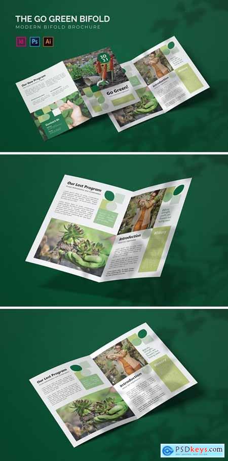 Go Green - Bifold Brochure