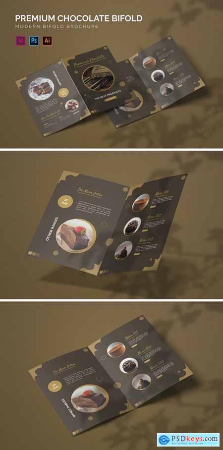 Premium Chocolate - Bifold Brochure