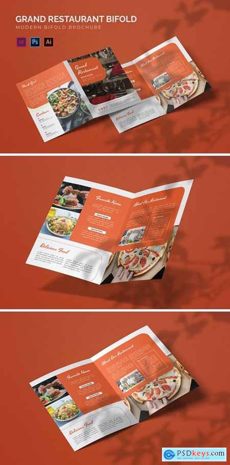 Grand Restaurant - Bifold Brochure