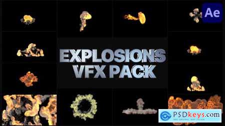 Explosions Pack - After Effects 30962039