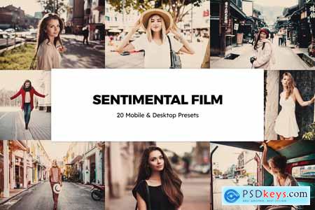 20 Sentimental Film Lightroom Presets & LUTs 5929618