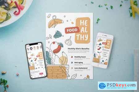Healthy Food - Flyer Media Kit