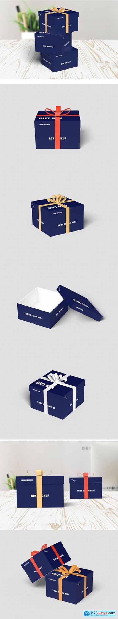 Gift Box Mock-Up