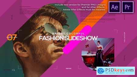 Bright Colorful Fashion Slideshow 30975120