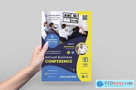 Business Virtual Conference Flyer