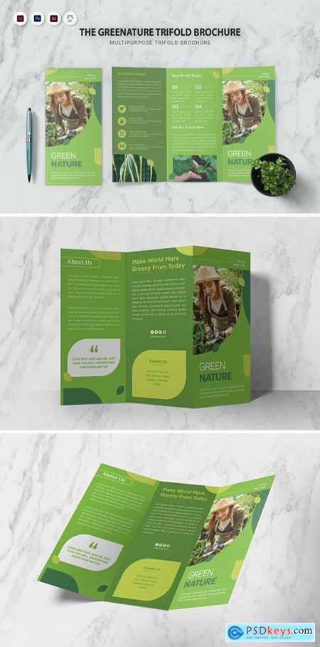 The Greenature Trifold Brochure