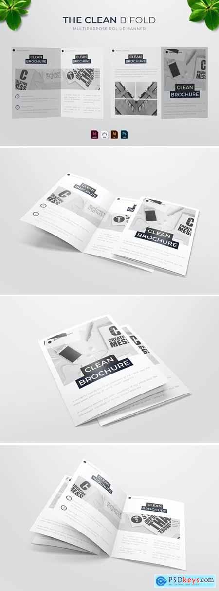 Clean - Bifold Brochure