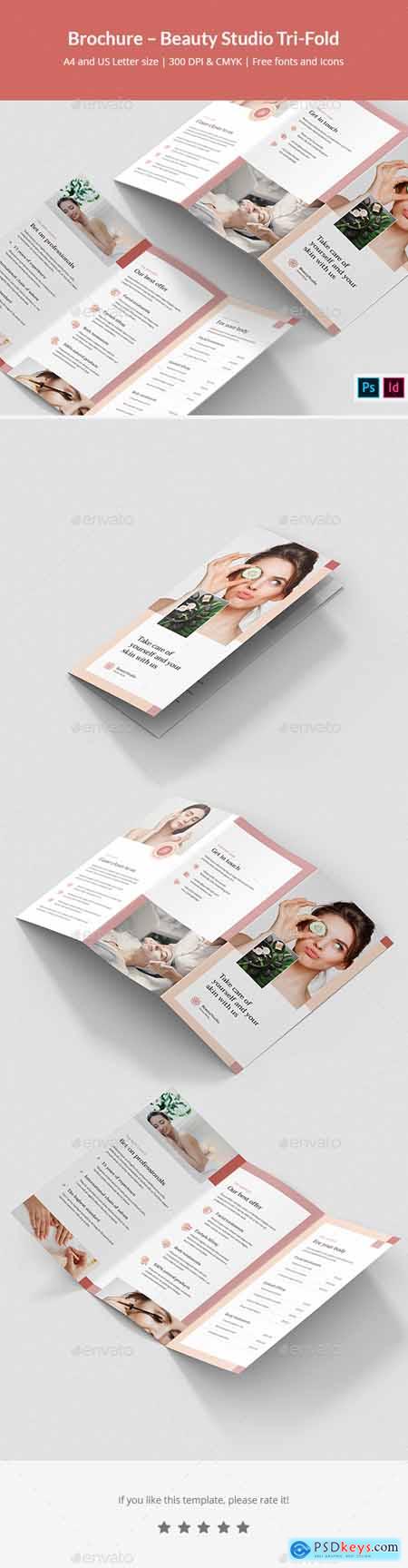 Brochure  Beauty Studio Tri-Fold 30832263