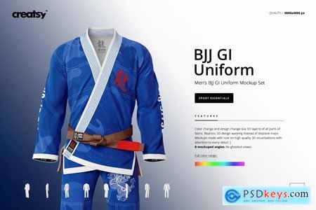 Brazilian Jiu Jitsu GI Mockup 3921132