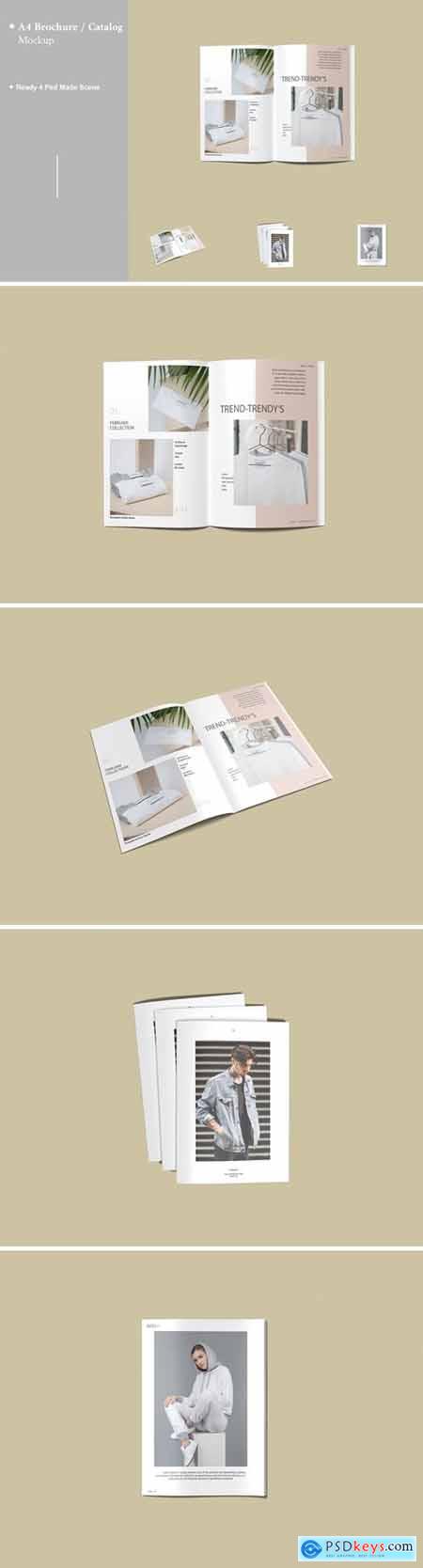 A4 Brochure - Catalog Mockup V.3