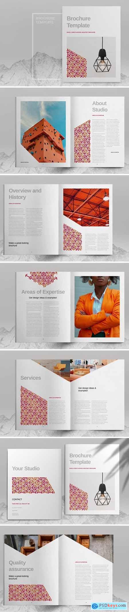 Orange Business Brochure Template