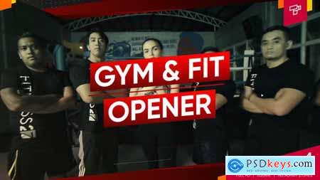 Fitness and Workout - Gym Opener - Sport Promo - Dynamic Slideshow 24793073