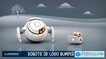 Robots 3D Logo Bumper III 29745554