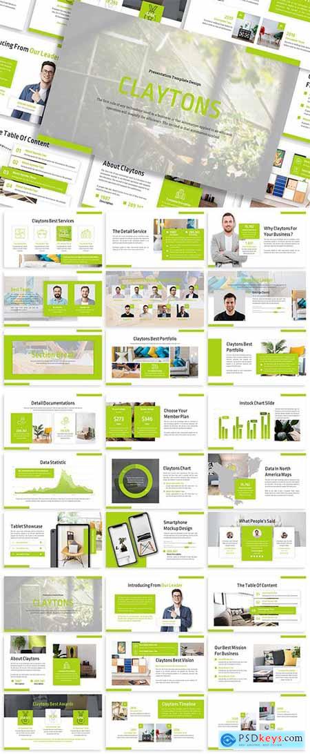 Claytons - Business Template Prensentation