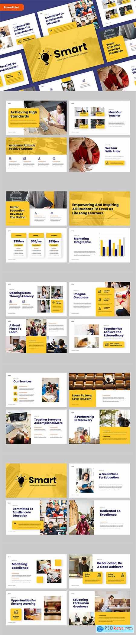 SMART - Education PowerPoint, Keynote and Google Slides Template