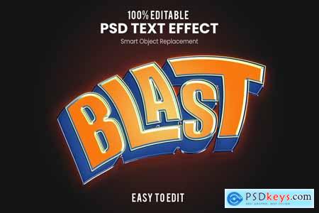3D Text Effect PSD