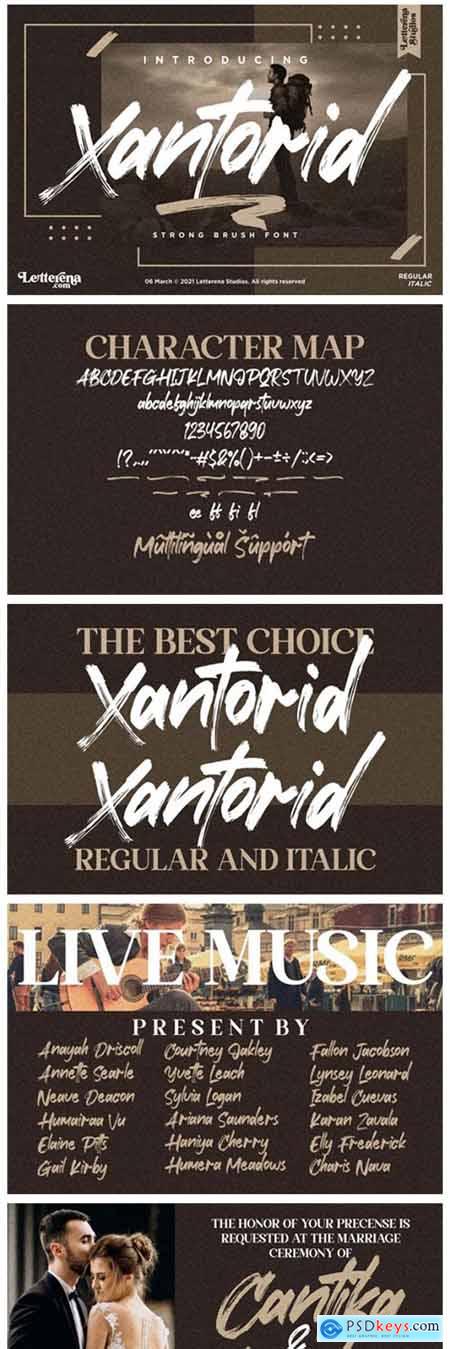 Xantorid Font