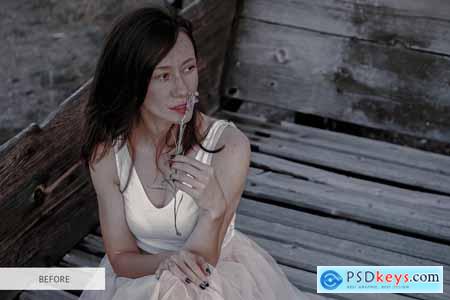 Matte Powder Actions for Photoshop 4847029