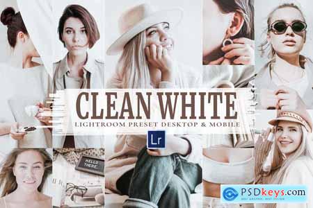 10 Clean White Mobile & Lightroom 5927107