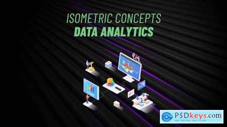 Data Analytics - Isometric Concept 31223536
