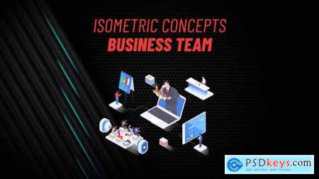 Business Team - Isometric Concept 31223437