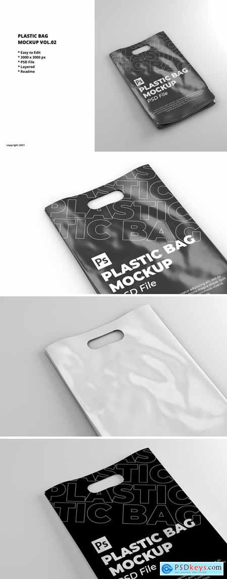 Plastic Bag Mockup Vol.02