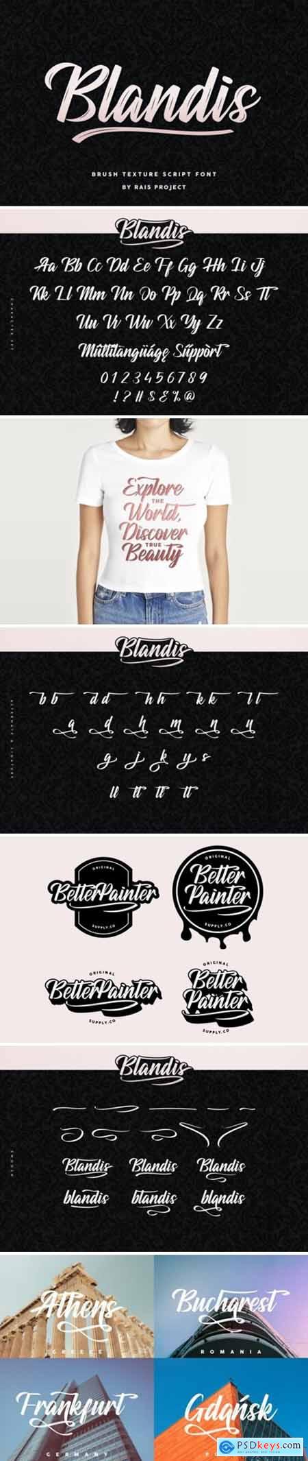 Blandis Font