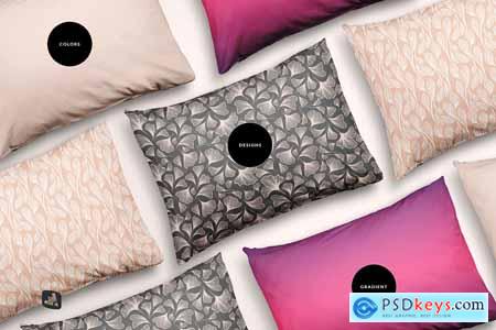 Set Of Cotton Pillow Case Mockup 5256263