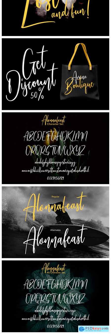 Alonnafeast Font