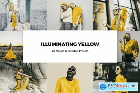 20 Illuminating Yellow LR Presets 6003981