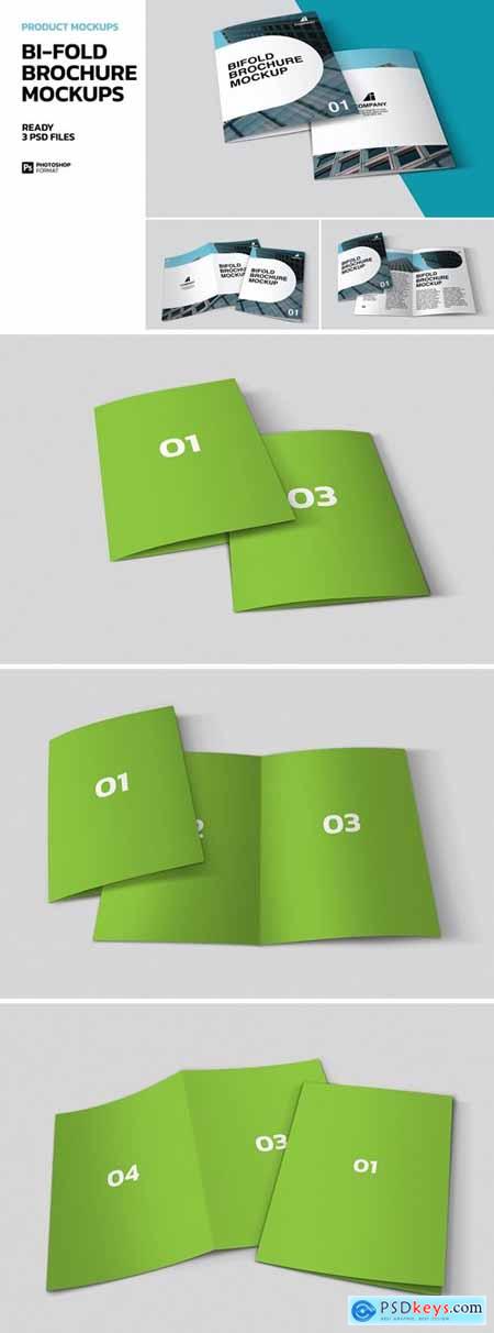Bi-fold Brochure Vol.2 - Product Mockup